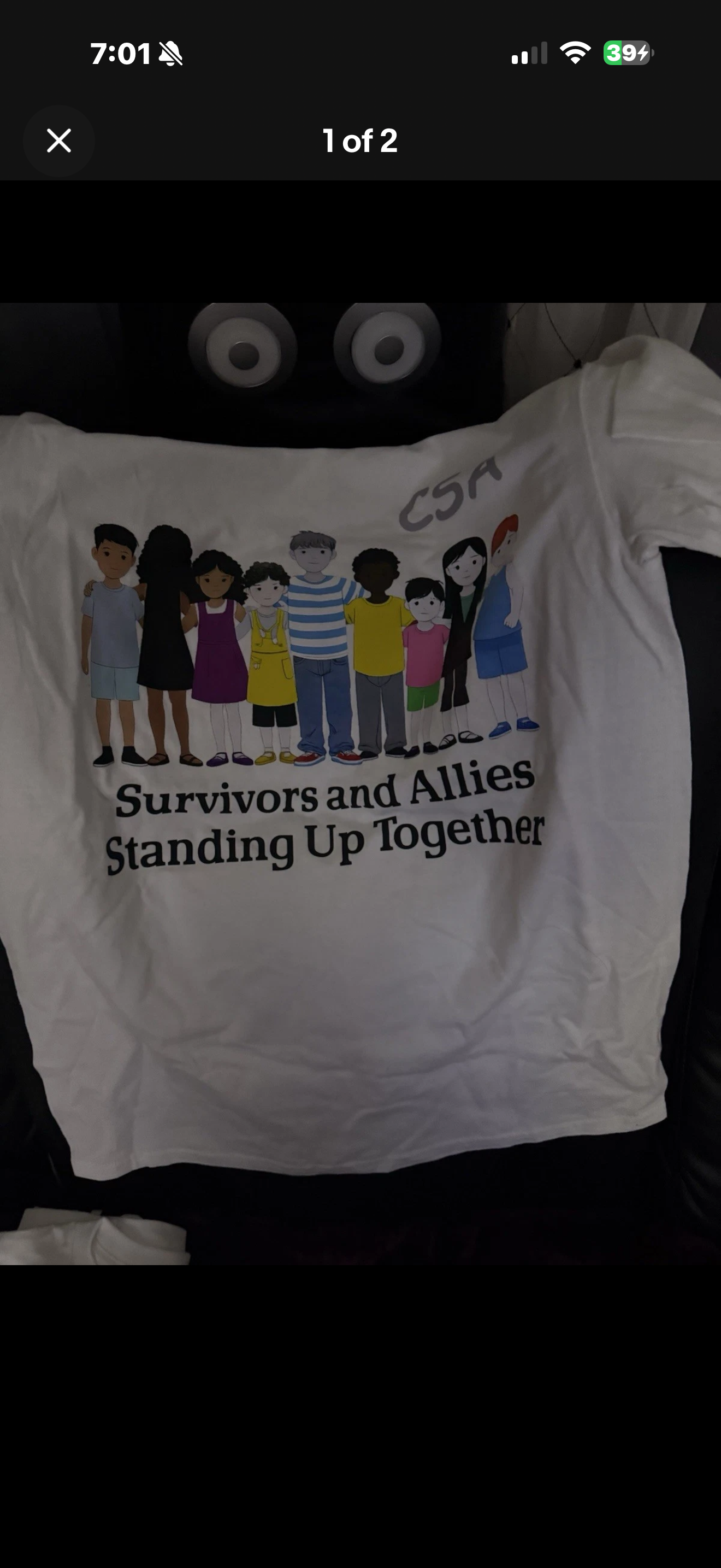Short sleeve End Child sex abuse and trafficking T-shirt